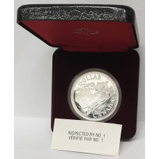 CANADA 1981 . ONE 1 DOLLAR . PROOF COIN . SCARCE